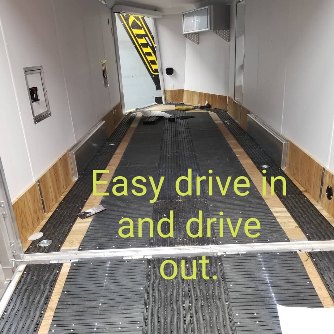 Easy drive in and drive out