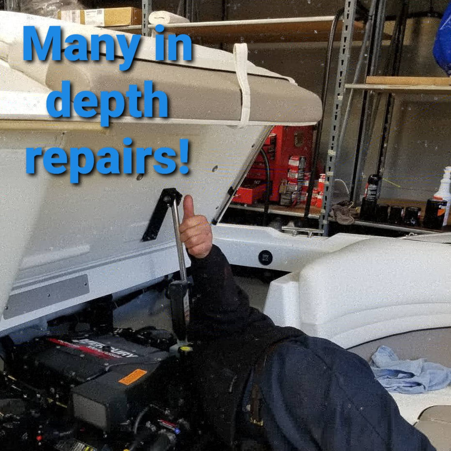 Many in depth repairs